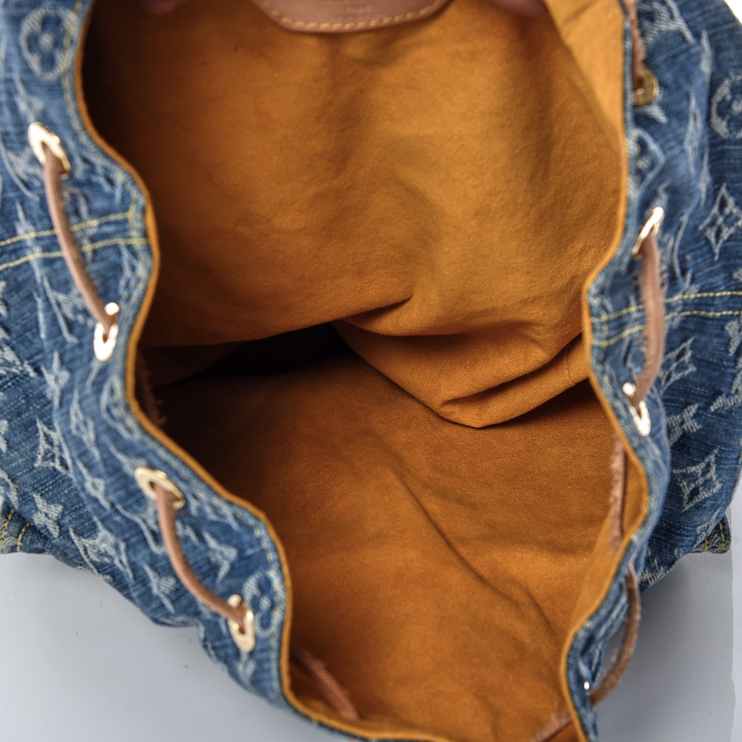 Louis Vuitton Denim Sac a Dos Backpack GM Blue 7 of 11