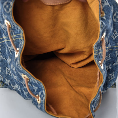Louis Vuitton Denim Sac a Dos Backpack GM Blue 7 of 11