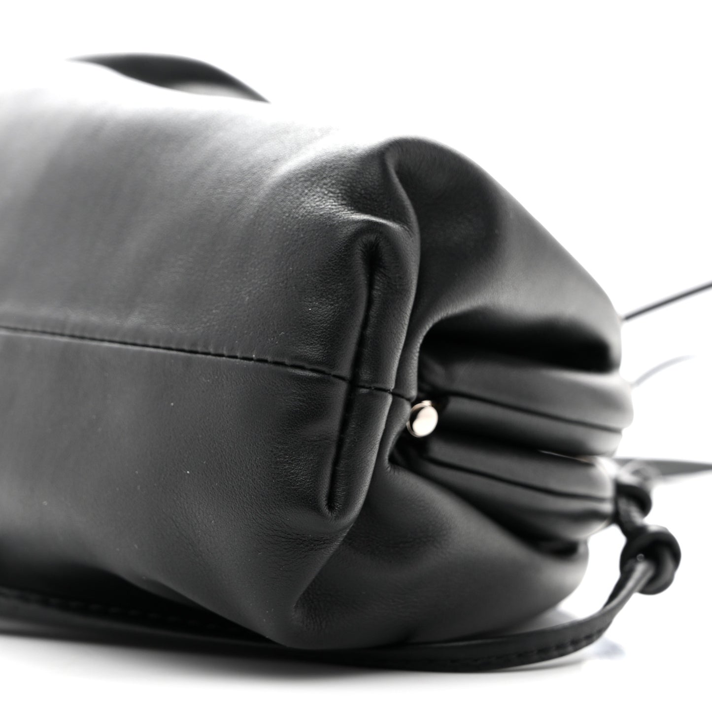 Butter Calfskin The Mini Pouch Black