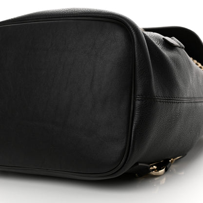 Chloe Suede Calfskin Medium Faye Backpack Black 9 of 10