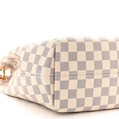 Louis Vuitton Damier Azur Graceful PM Rose Ballerine 8 of 9