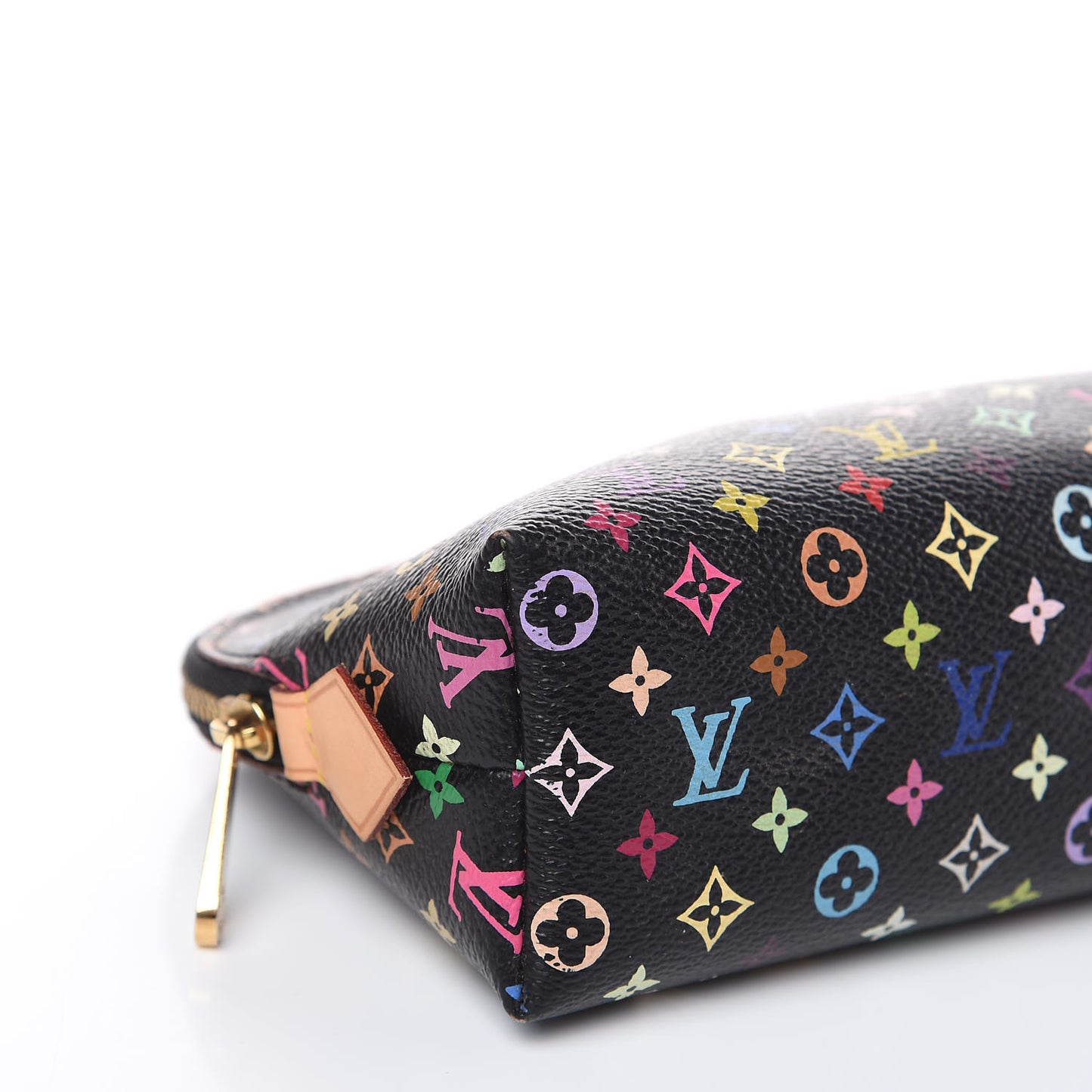 Monogram Multicolor Cosmetic Pouch Black Grenade