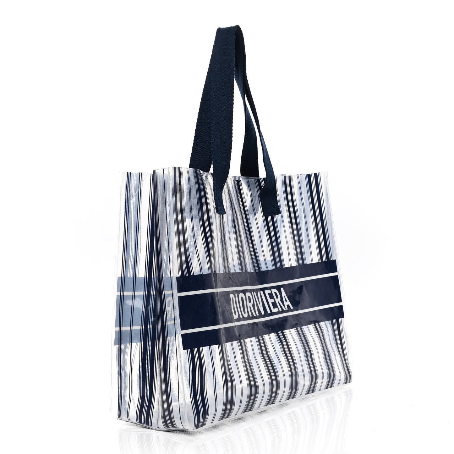 PVC Diorivera Tote Navy