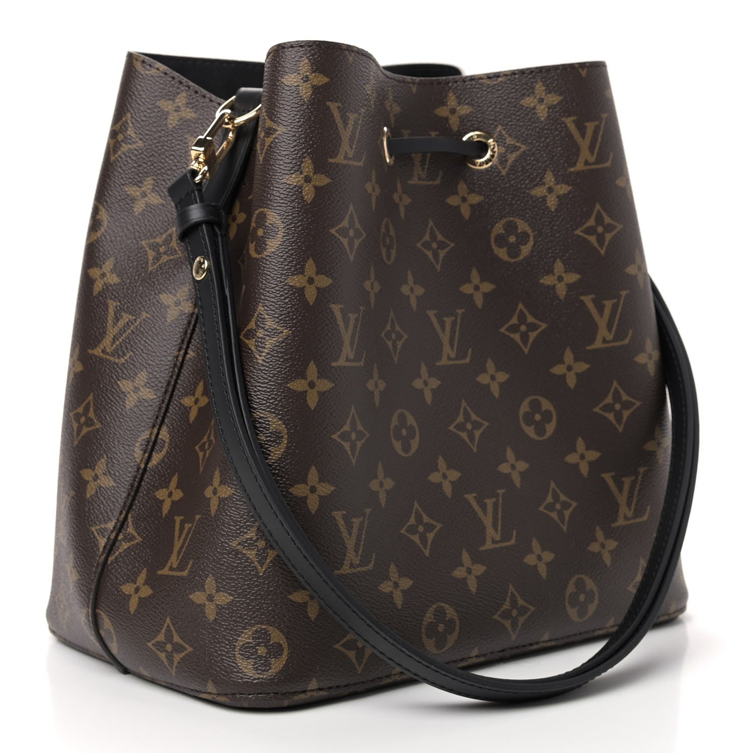 Louis Vuitton Monogram Neonoe MM Black 3 of 8