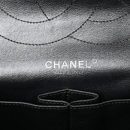 Chanel Metallic Aged Calfskin Quilted 2.55 Reissue 227 Flap Dark Silver 6 of 13