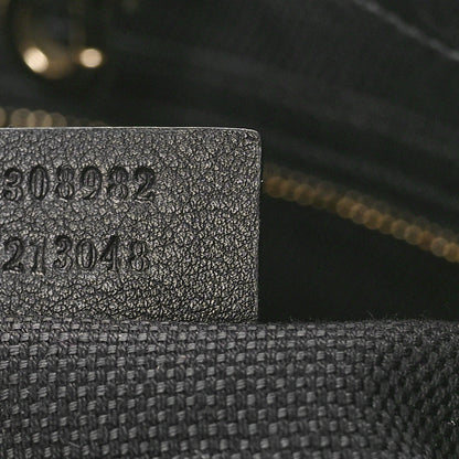 Gucci Patent Medium Soho Chain Shoulder Bag Black 7 of 11