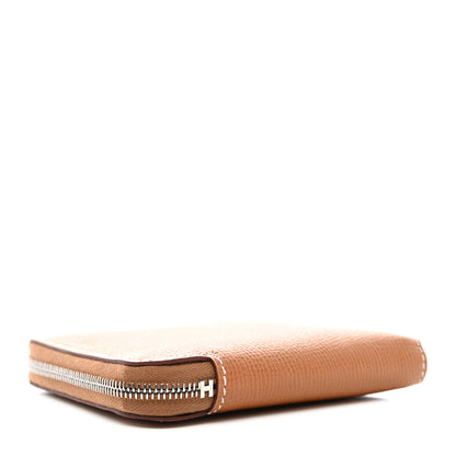 Hermes Epsom Silk'in Compact Wallet Gold 4 of 8