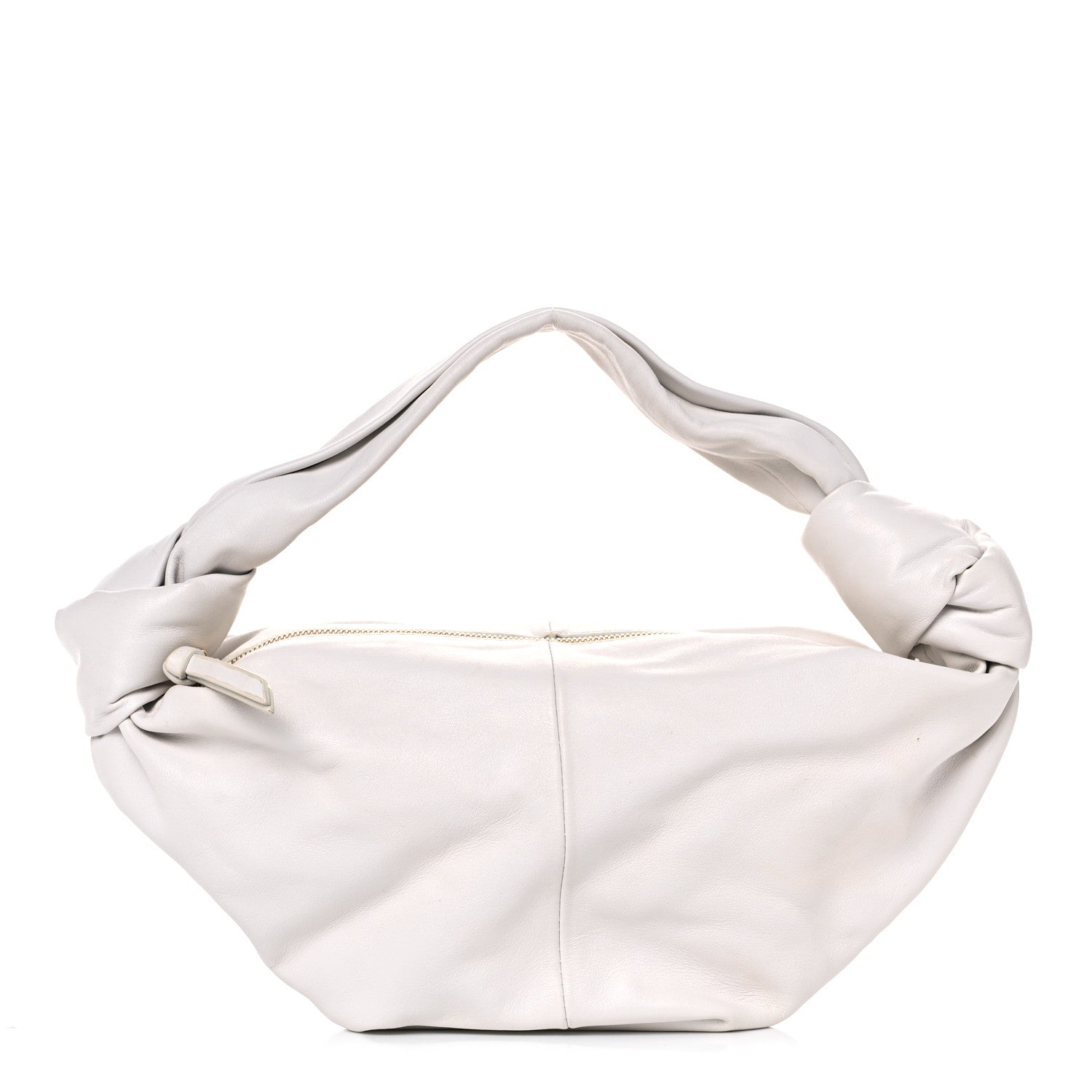 Bottega Veneta Calfskin Mini Double Knot Bag White 1 of 18