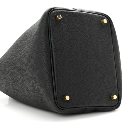 Hermes Taurillon Clemence Picotin Lock 18 PM Black 7 of 9