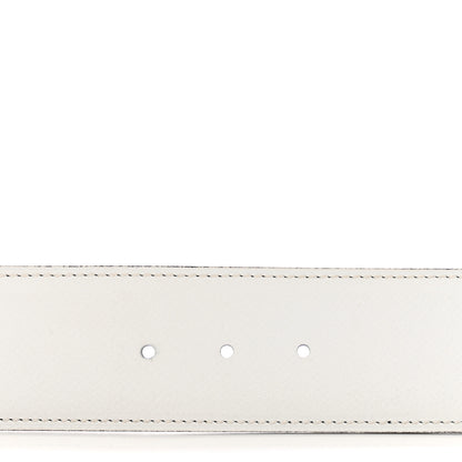 Hermes Epsom 42mm Belt Strap 120 48 Bleu Electrique White 4 of 6