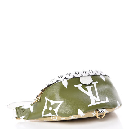 Louis Vuitton Monogram Giant Bumbag Kaki Beige 4 of 10