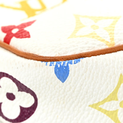 Louis Vuitton Monogram Multicolor Pochette Accessories White 11 of 17