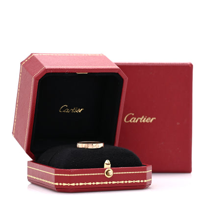 Cartier 18K Pink Gold 3.5mm LOVE Wedding Band Ring 57 8 5 of 5