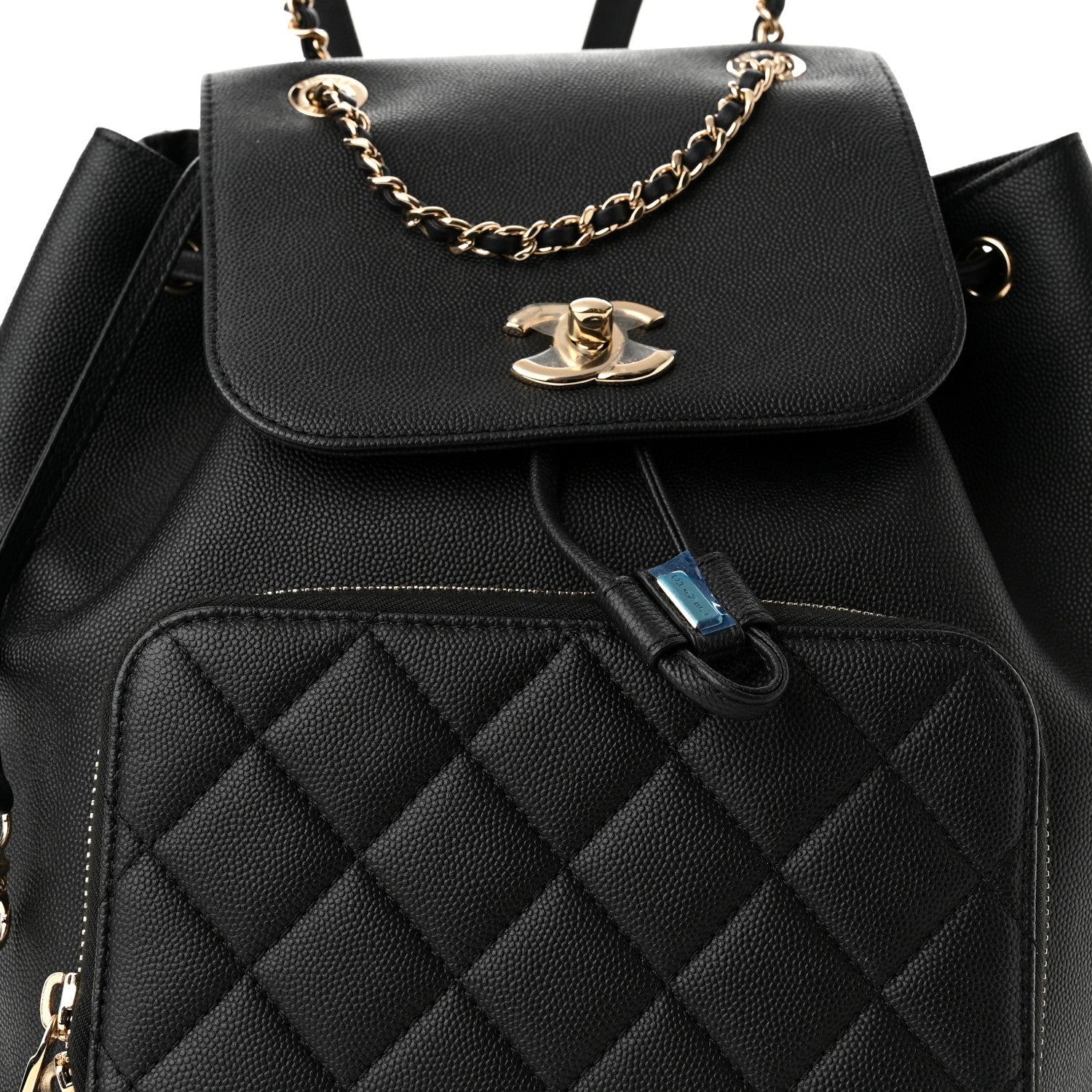 Chanel Caviar Quilted Business Affinity Backpack Black 8 of 12