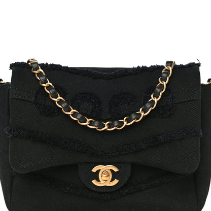 Chanel Denim Coco Flap Black 9 of 11