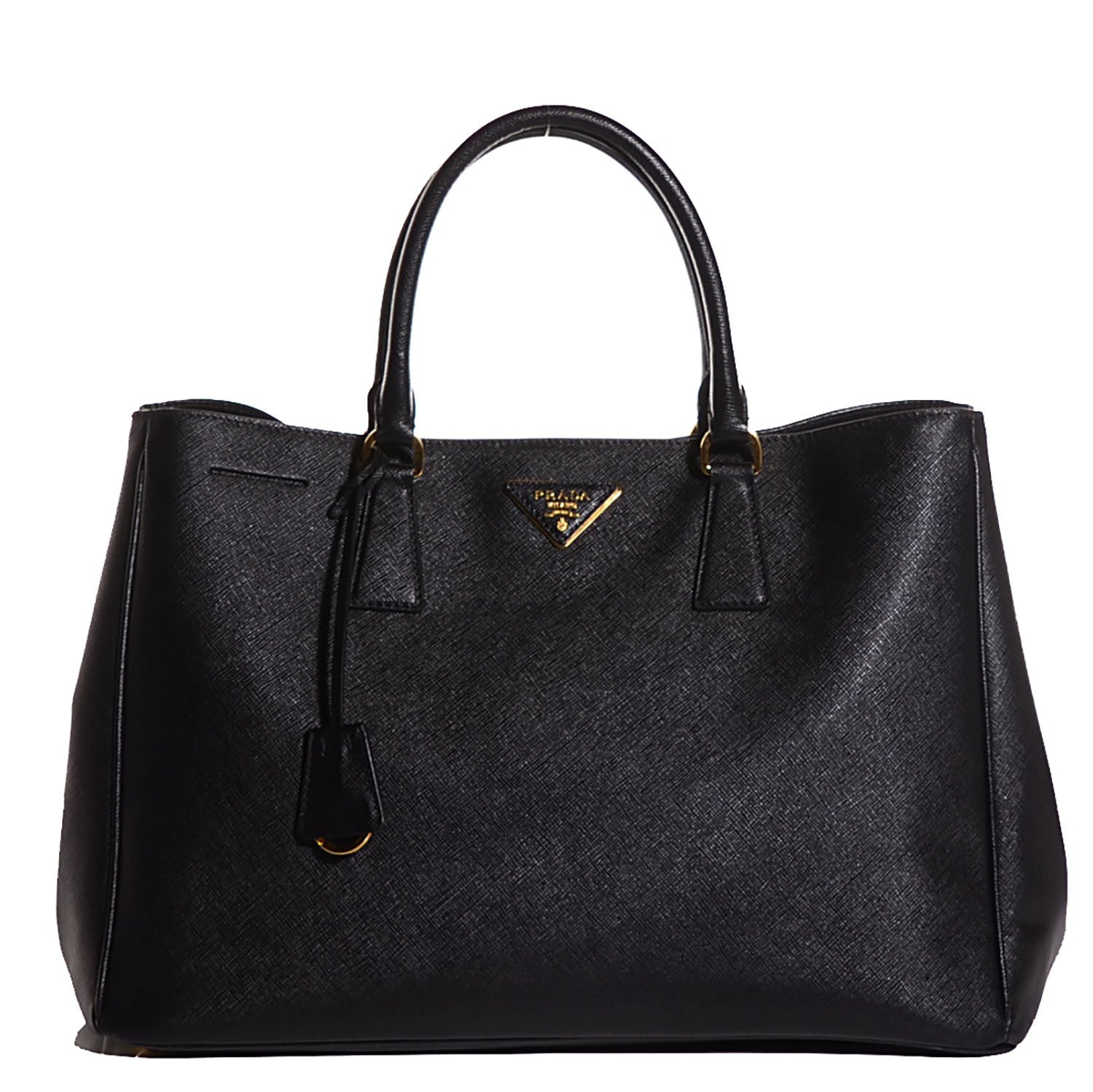 Prada Saffiano Lux Large Tote Nero Black 1 of 9