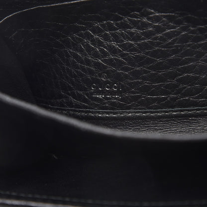Gucci Pebbled Calfskin Soho Zip Around Wallet Black 6 of 10