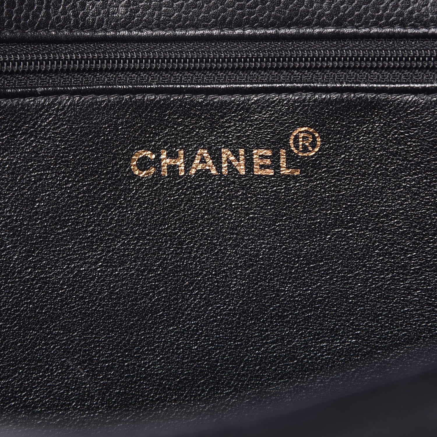 Chanel Caviar CC Tote Black 6 of 12