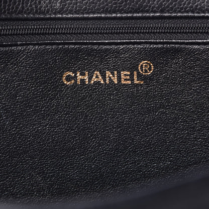 Chanel Caviar CC Tote Black 6 of 12