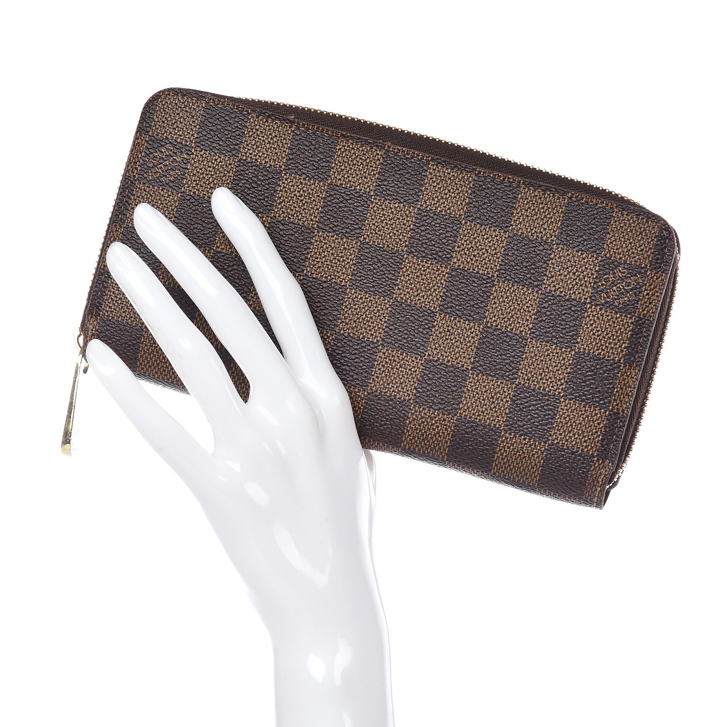 Damier Ebene Zippy Wallet