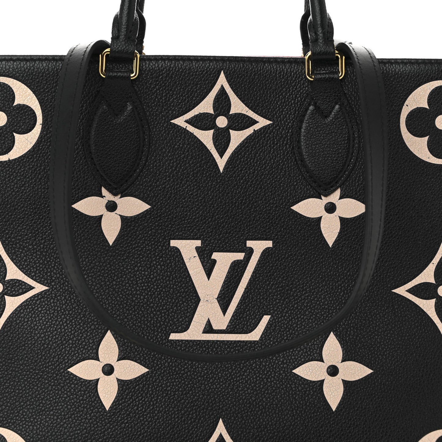 Empreinte Monogram Giant Onthego MM Black Beige