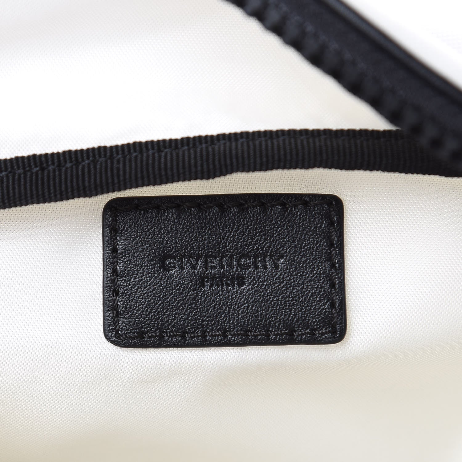 Givenchy Canvas Logo Belt Bag White Yellow 5 of 7