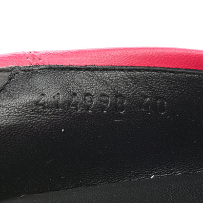 Gucci Lambskin Womens Brixton Horsebit Loafers 40 Hot Pink 8 of 9