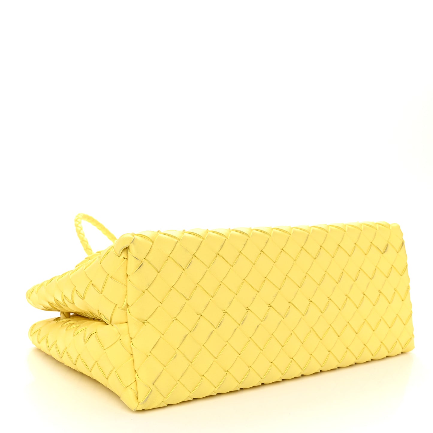 Nappa Intrecciato Small East West Andiamo Shoulder Bag Sherbert