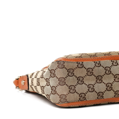 Gucci Monogram Top Handle Bag Brown 10 of 12