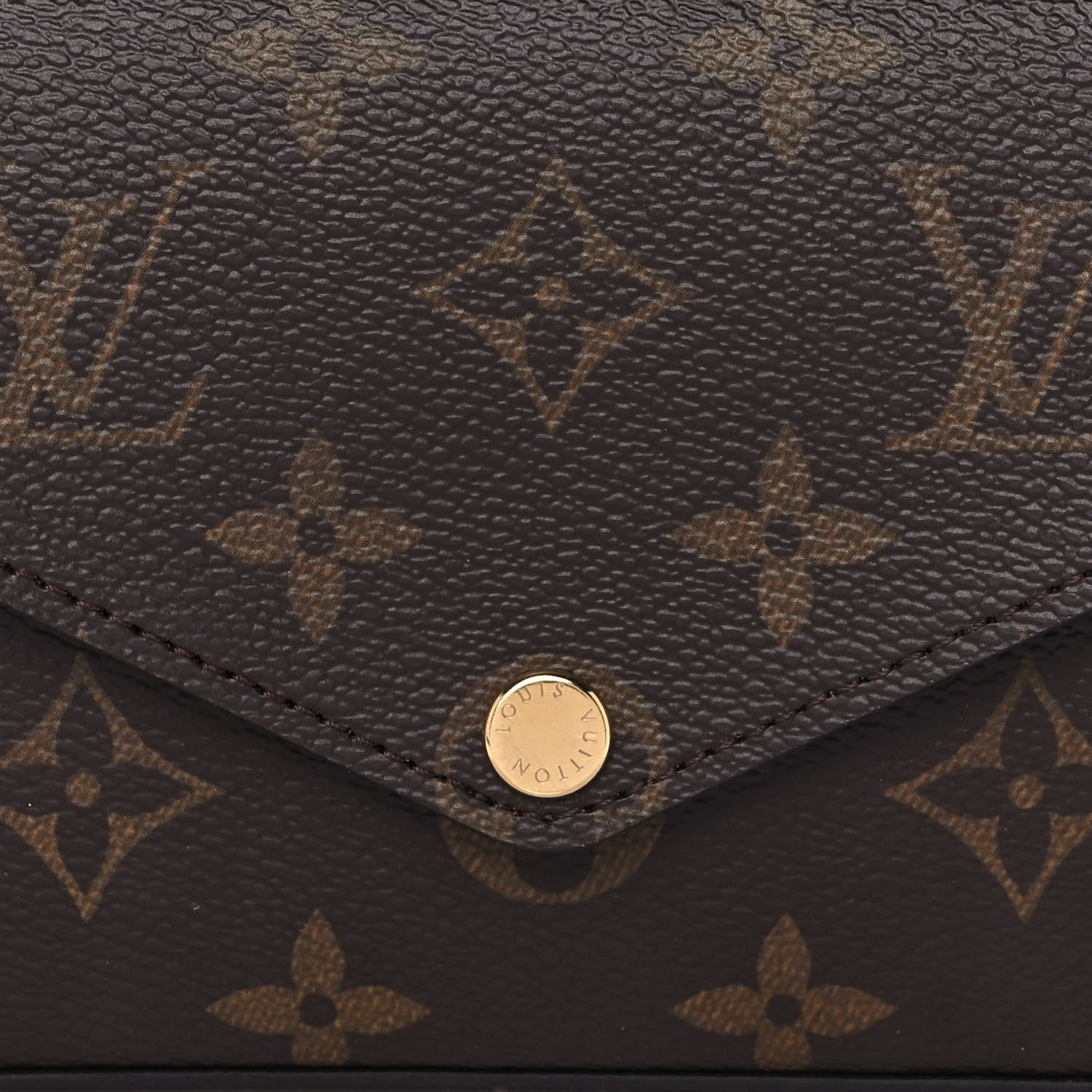 Louis Vuitton Monogram Felicie Strap & Go Kaki 9 of 11