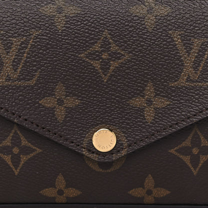 Louis Vuitton Monogram Felicie Strap & Go Kaki 9 of 11