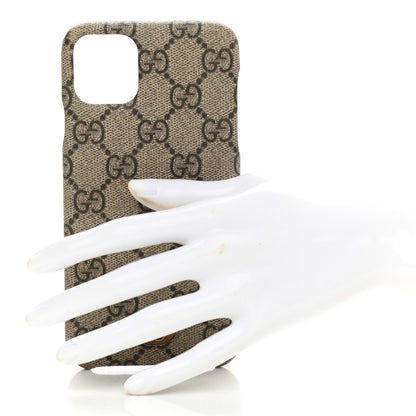 Gucci GG Supreme Monogram Ophidia iPhone 11 Pro Max Case 2 of 5