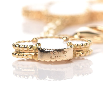 Van Cleef & Arpels 18K Yellow Gold Mother of Pearl 5 Motifs Magic Alhambra Bracelet 5 of 12