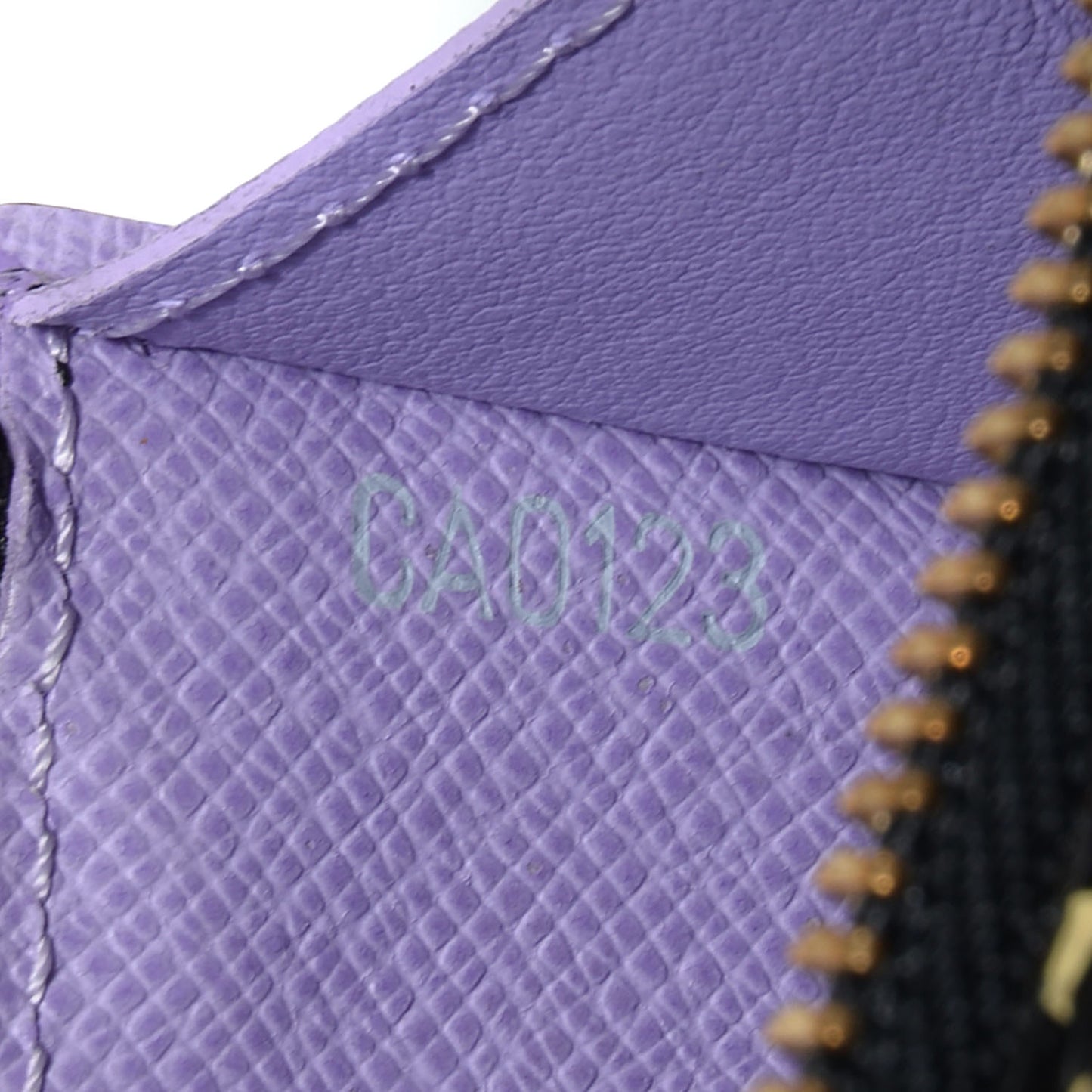 Monogram Multicolor Key Pouch Black Violet