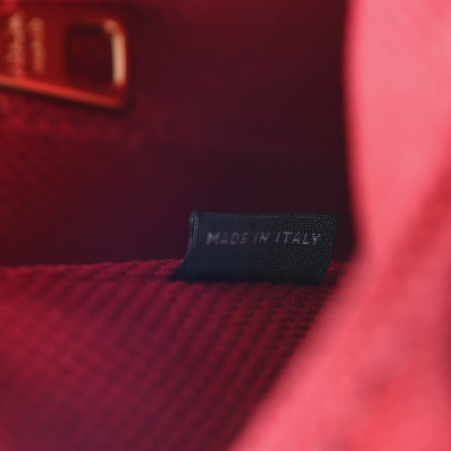 Prada Canapa Small Logo Tote Rosso Talco 7 of 9