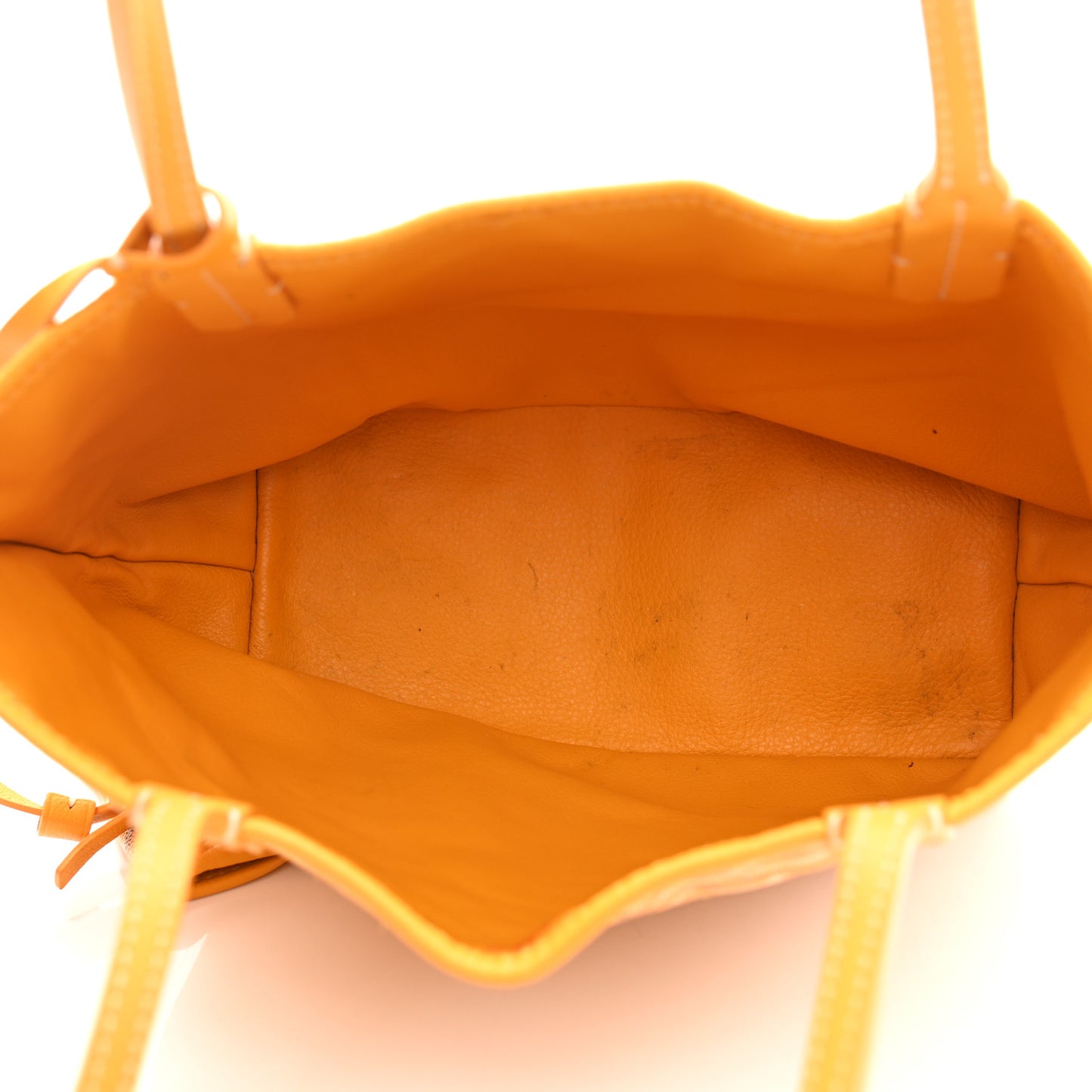 Goyardine Reversible Mini Anjou Yellow