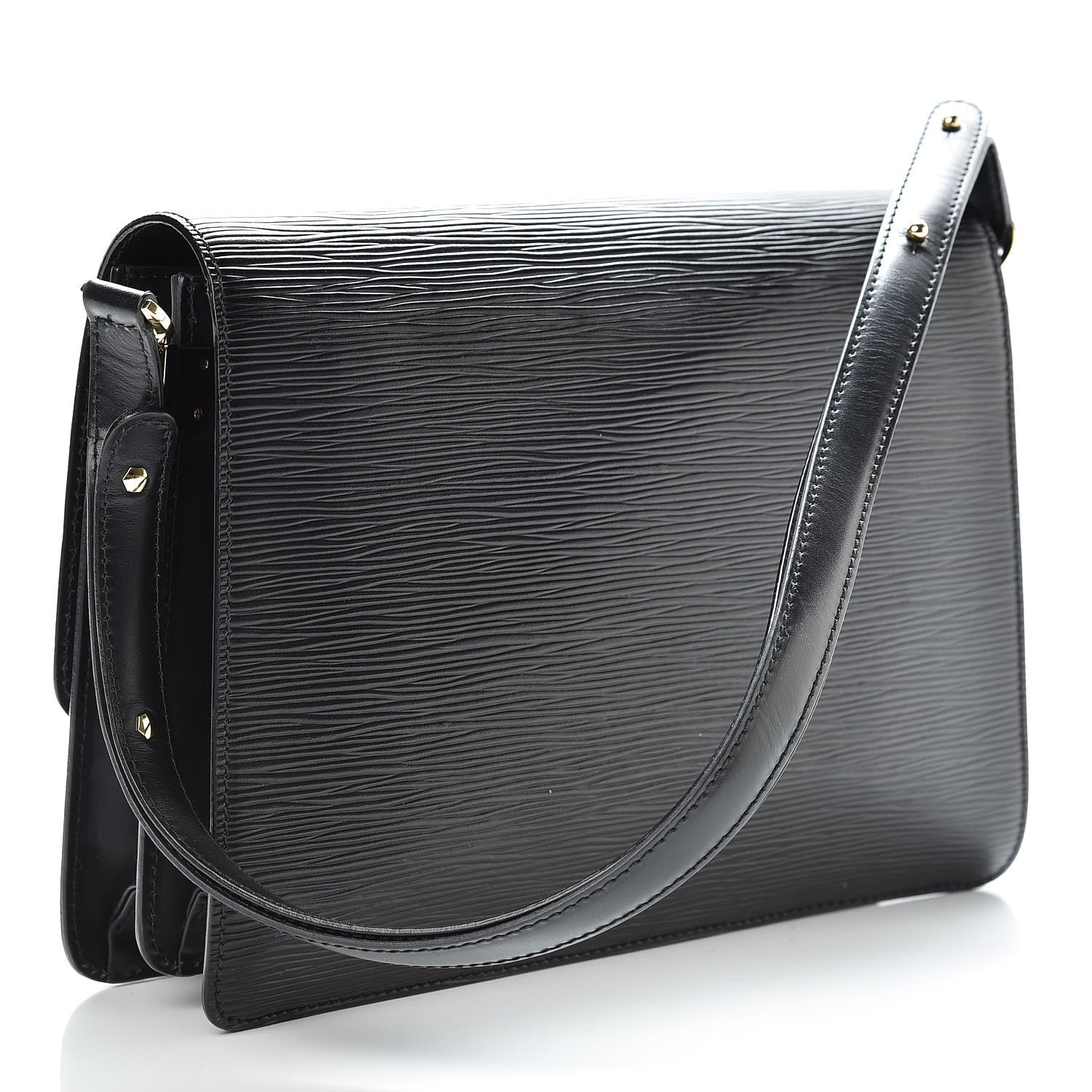 Louis Vuitton Epi Sac Friedland Black 3 of 18