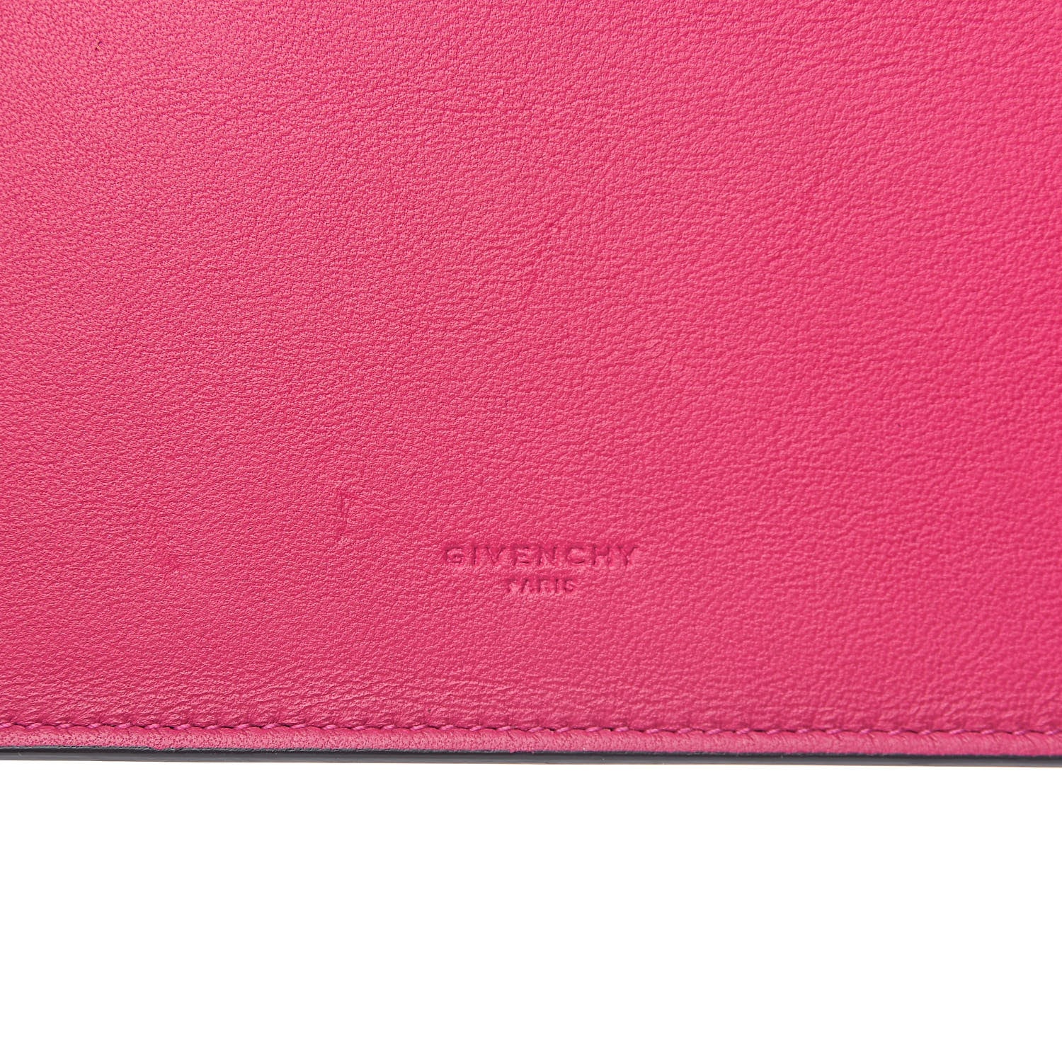 Givenchy Lambskin Emblem Chain Wallet Cyclamen 10 of 14