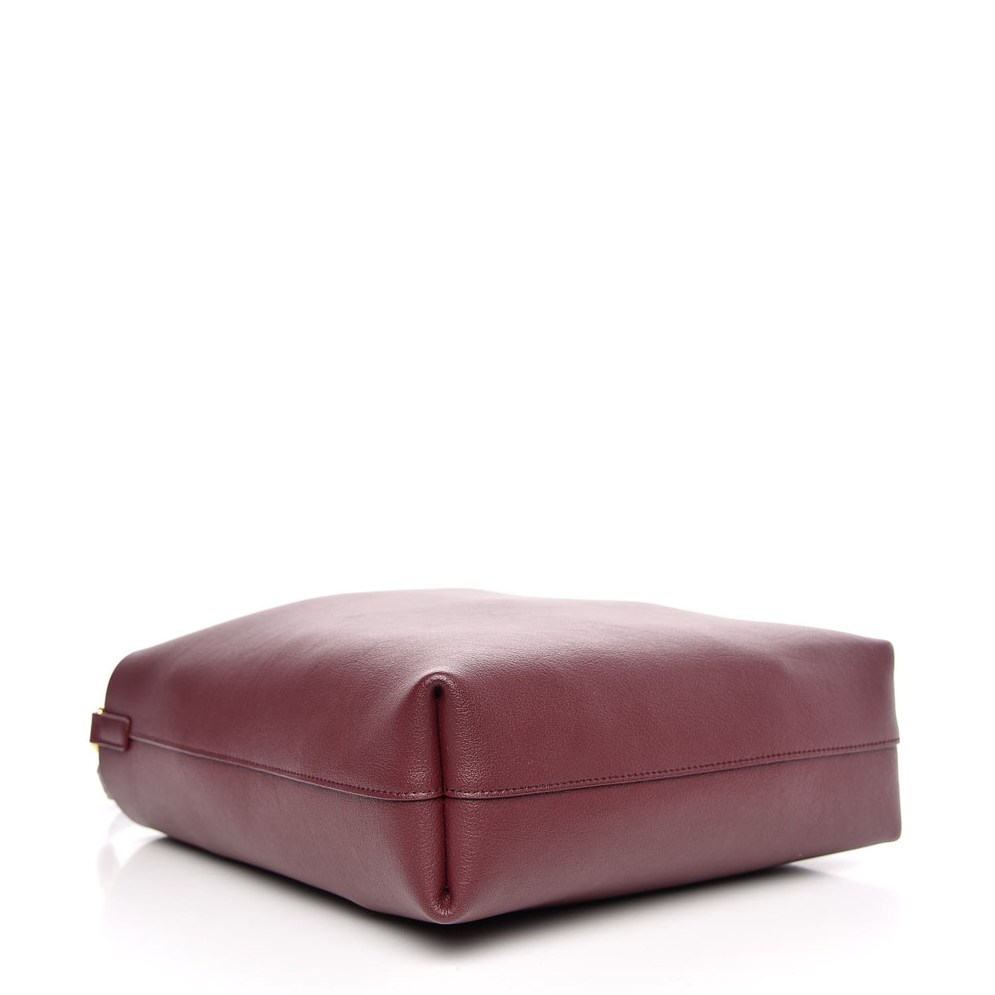 Calfskin Toy Shopping Tote Dark Red