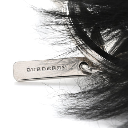 Burberry Cashmere Thomas Biker Teddy Bear Keychain Charm Antique Yellow 4 of 8