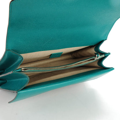 Gucci Calfskin Blooms Print Medium Dionysus Shoulder Bag Bright Emerald Multicolor 5 of 7