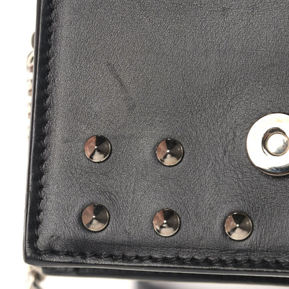 Saint Laurent Calfskin Monogram Studded Mini Candy Crossbody Black 11 of 11