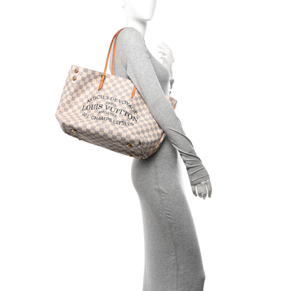 Louis Vuitton Damier Azur Cabas Adventure MM 2 of 10