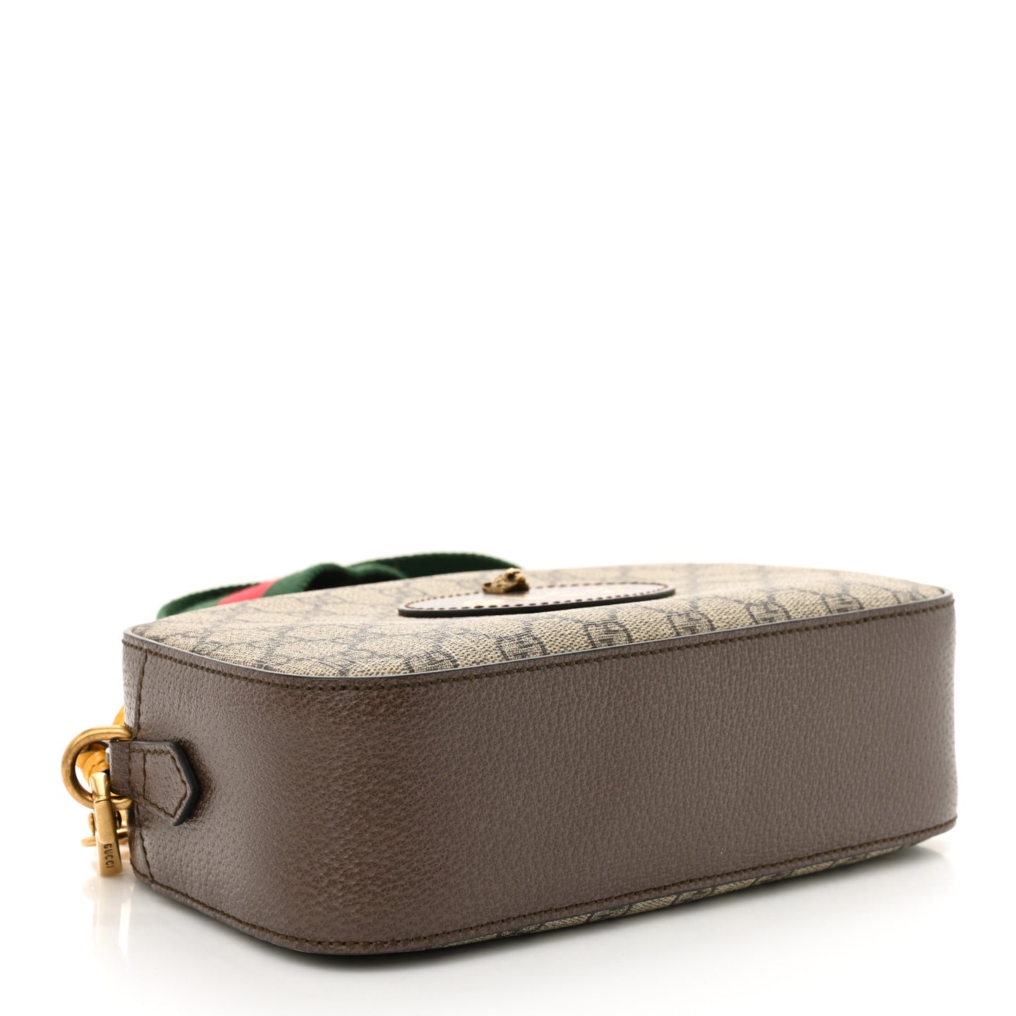 GG Supreme Monogram Web Neo Vintage Shoulder Bag Beige New Acero Crop