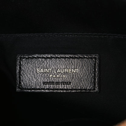 Saint Laurent Calfskin Matelasse Monogram Lou Camera Bag Cinnamon 6 of 10