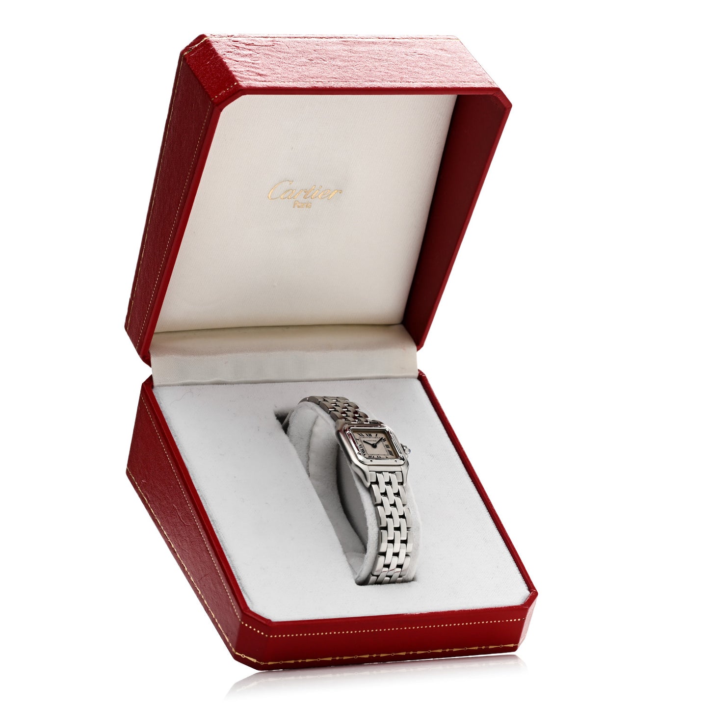 Stainless Steel 22mm Panthere Quartz Watch