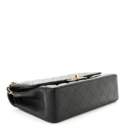 Chanel Caviar Quilted Medium Double Flap Black 4 of 11