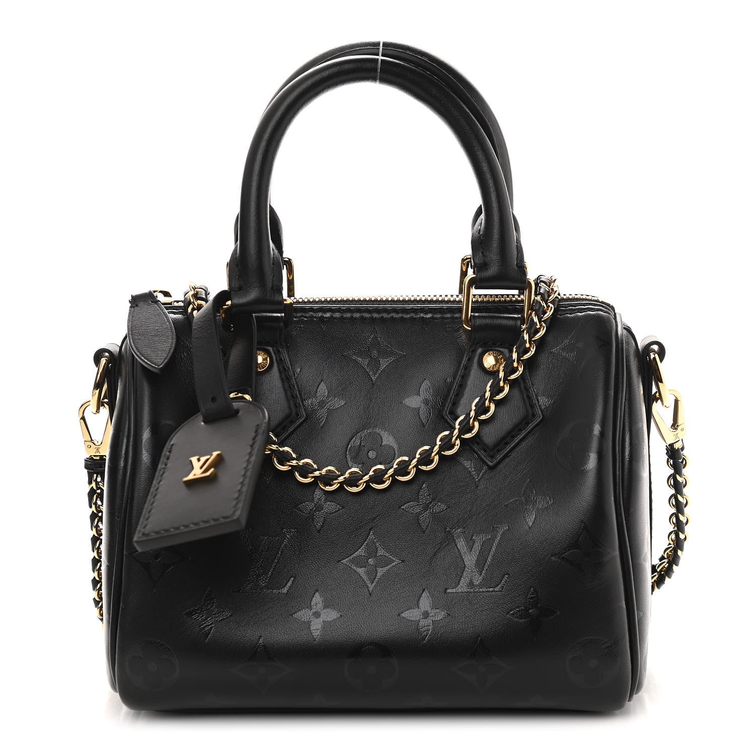 Louis Vuitton Monogram Ink Speedy BB Black 1 of 9