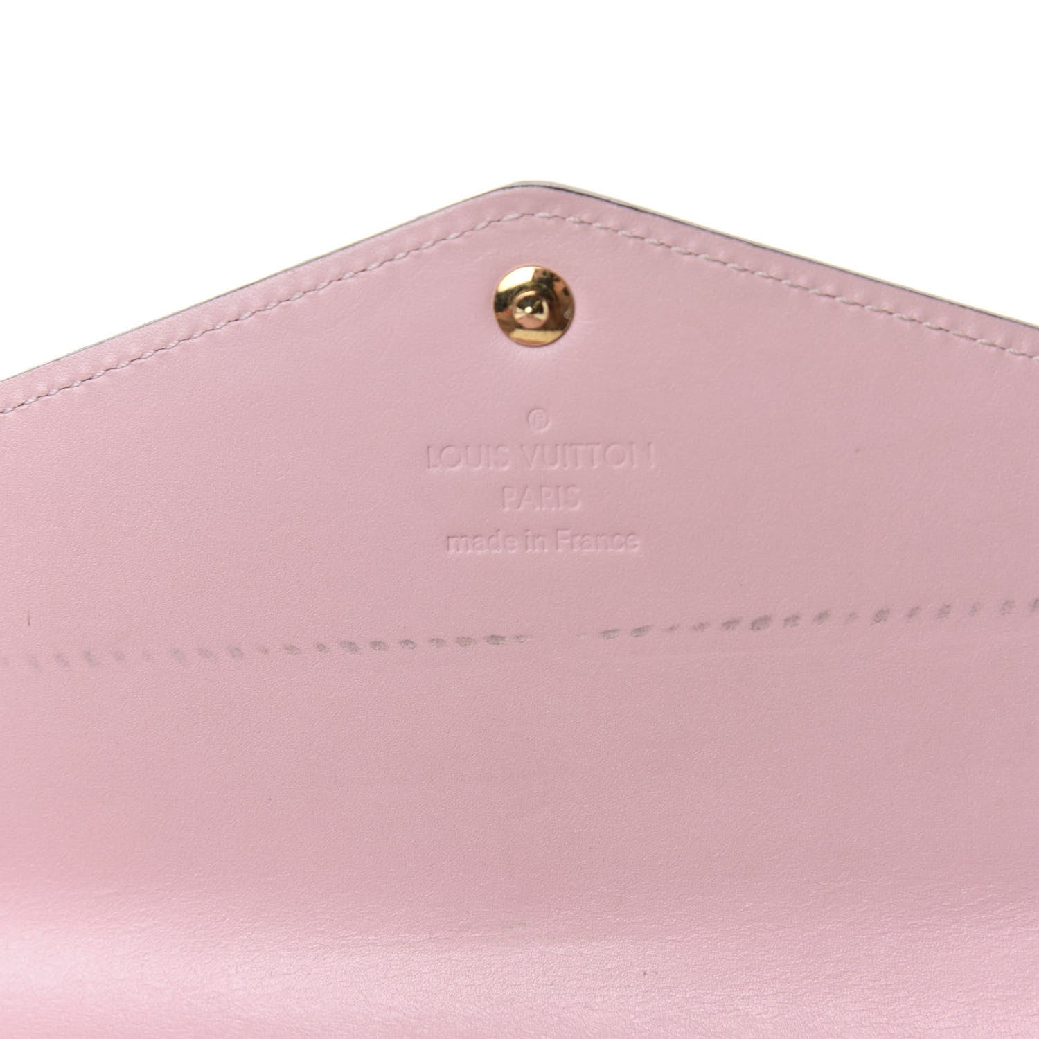 Louis Vuitton Vernis Sarah Wallet NM Rose Ballerine 6 of 8