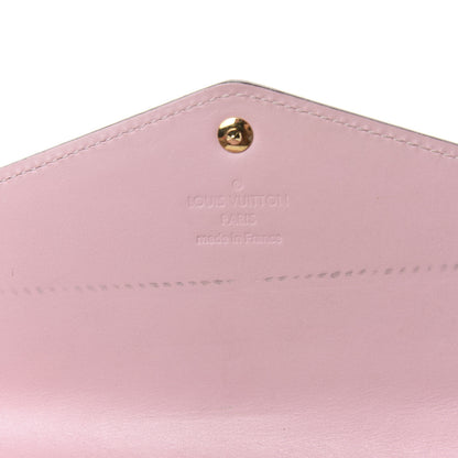 Louis Vuitton Vernis Sarah Wallet NM Rose Ballerine 6 of 8